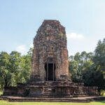 Thailand. Si Thep, stadje in een park met lange geschiedenis