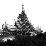 Thailand in zwart wit.