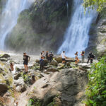 De Khlong Lan waterval in Kamphaeng Phet.